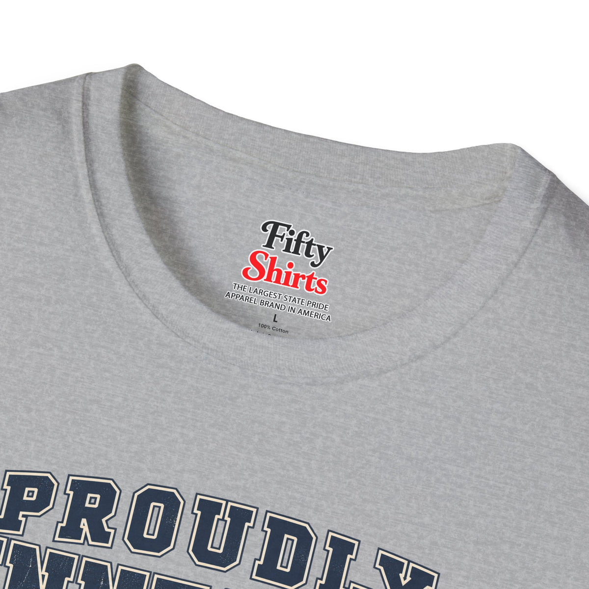 Proudly Minnesotan Unisex Softstyle T Shirt State Name Graphic Tee