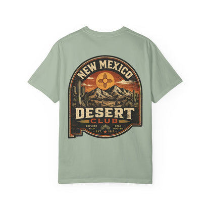 New Mexico Desert Club Unisex Comfort Color 1717 Streetwear Graphic Tee