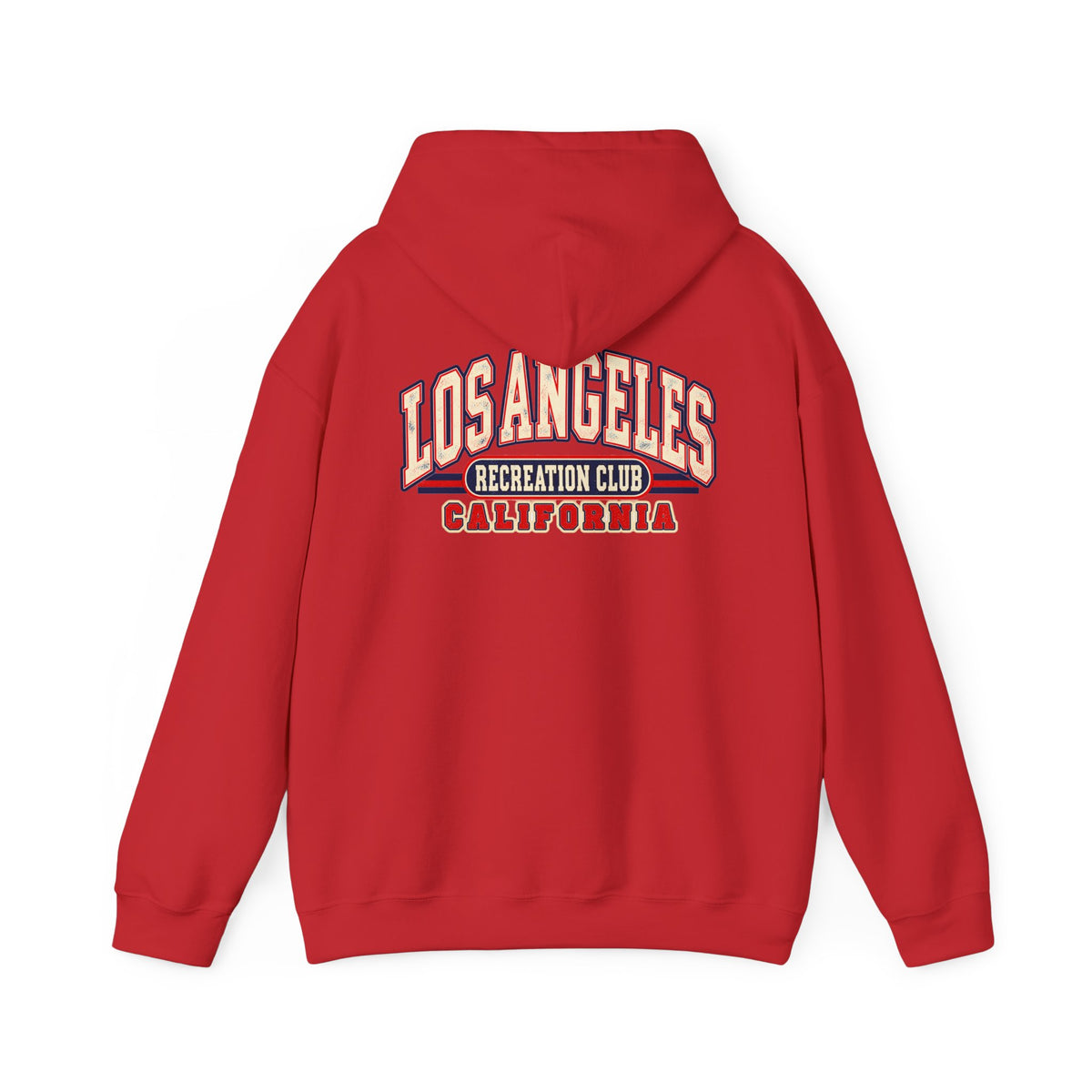 Los Angeles California Recreation Club Unisex Hoodie Graphic