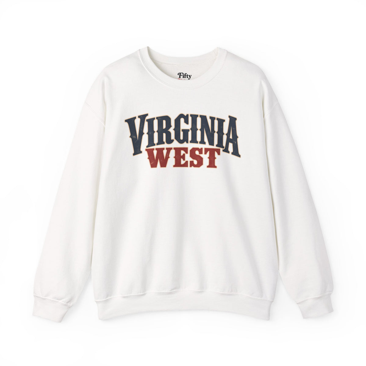 Virgina West Unisex Crewneck Sweatshirt State Name Graphic