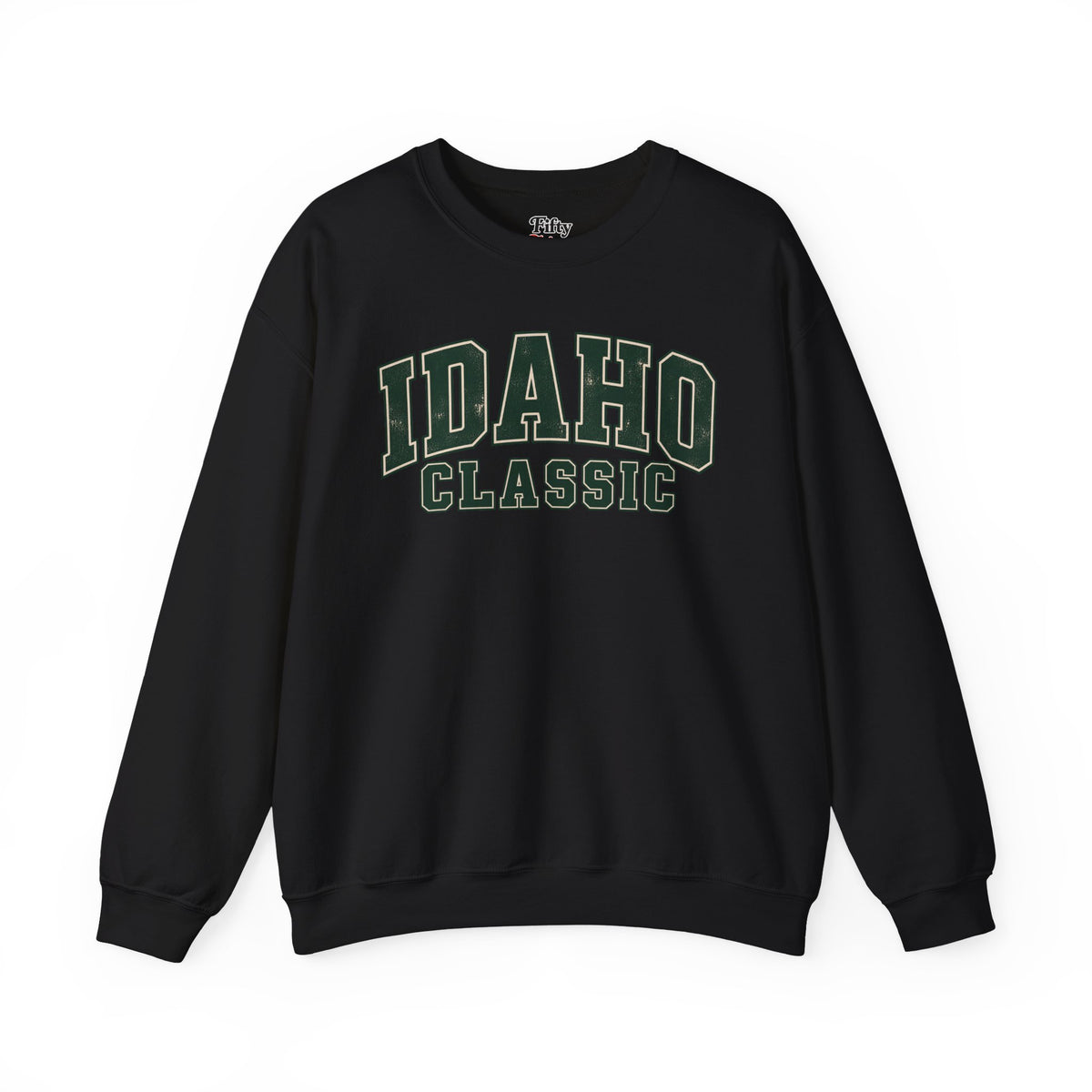 Idaho Classic Unisex Crewneck Sweatshirt State Name Graphic