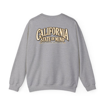 California State of Mind Los Angeles Unisex Crewneck Sweatshirt Graphic