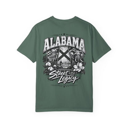 Alabama Street Legacy Unisex Comfort Color 1717 Streetwear Graphic Tee
