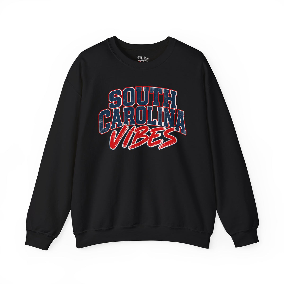 South Carolina Vibes Unisex Crewneck Sweatshirt State Name Graphic