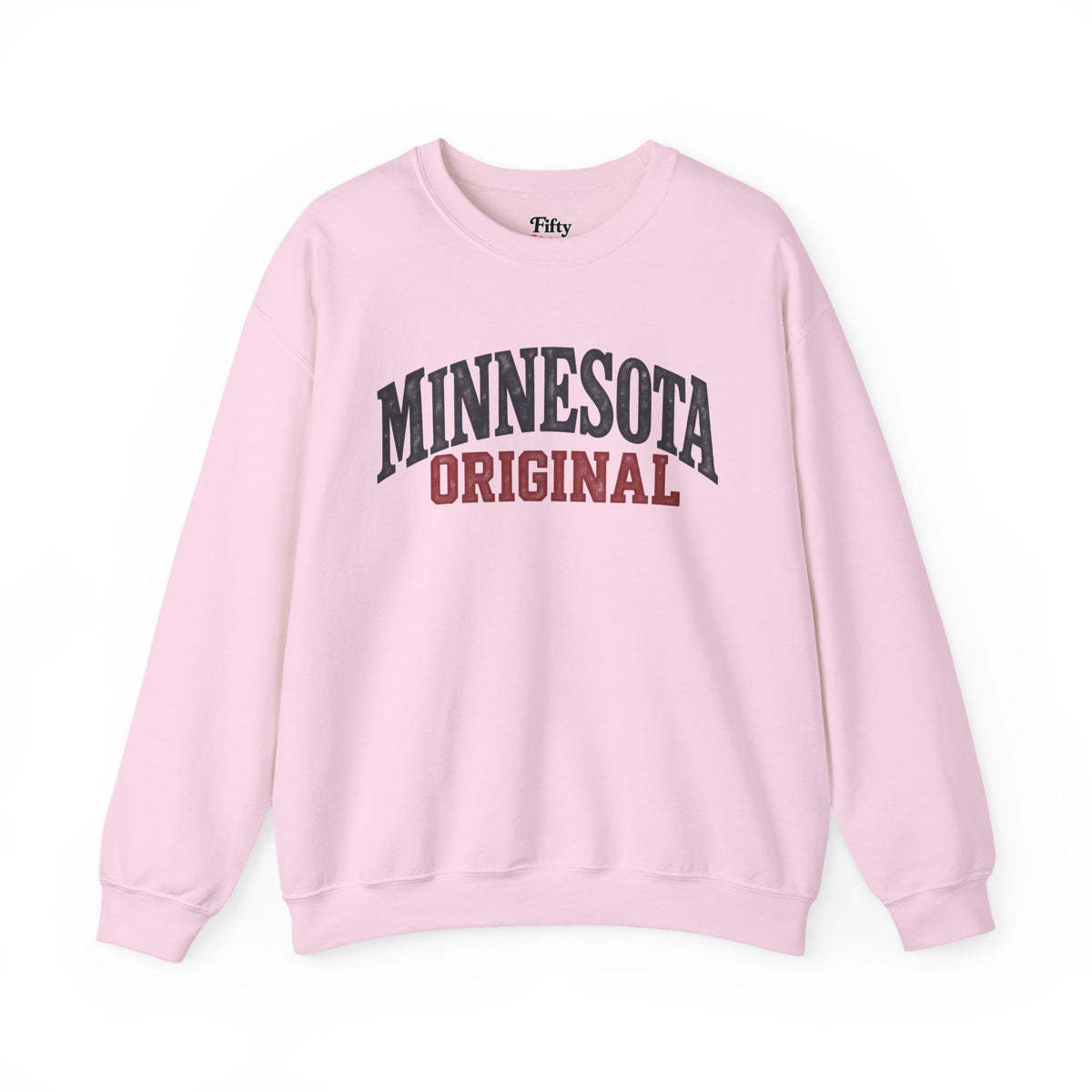Minnesota Original Unisex Crewneck Sweatshirt State Name Graphic