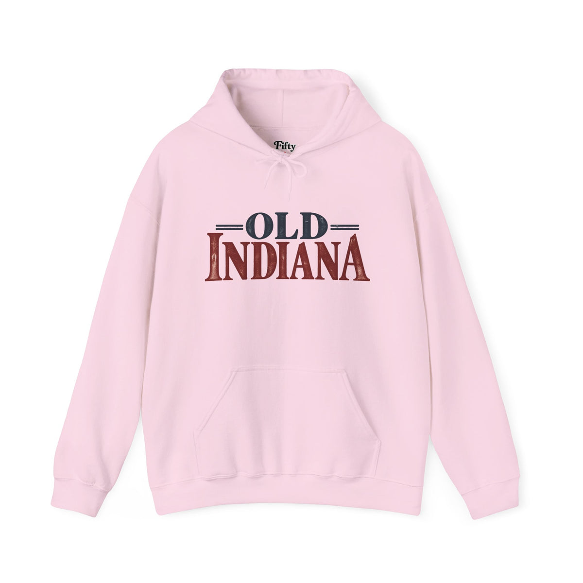 Old Indiana Unisex Hoodie State Name Graphic