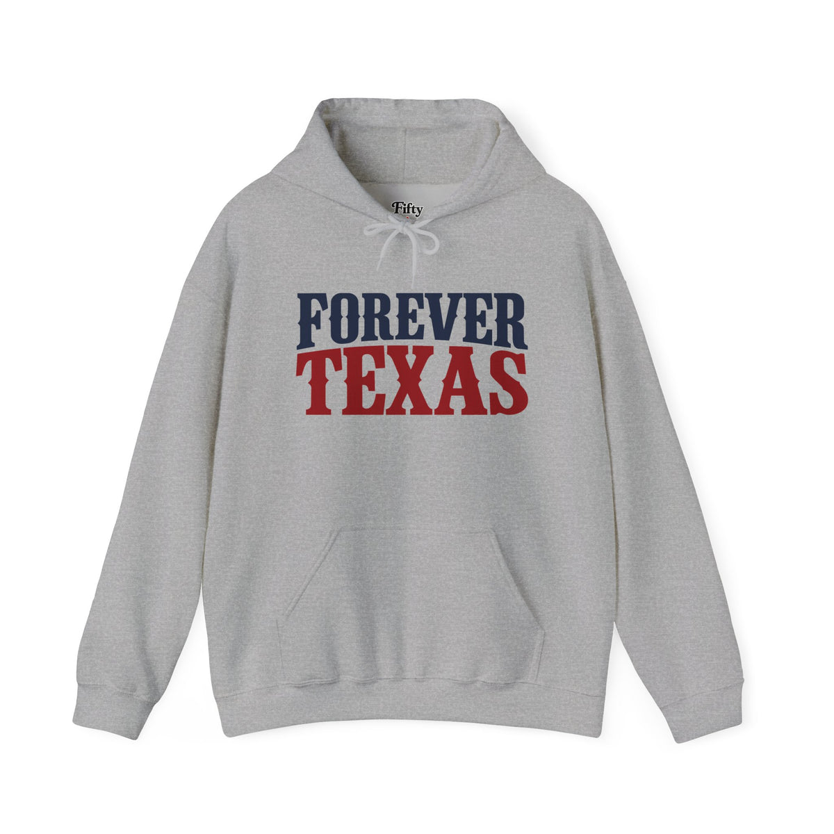 Forever Texas Unisex Hoodie State Name Graphic