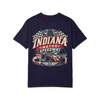 Indiana Motor Speedway Unisex Comfort Color 1717 Streetwear Graphic Tee
