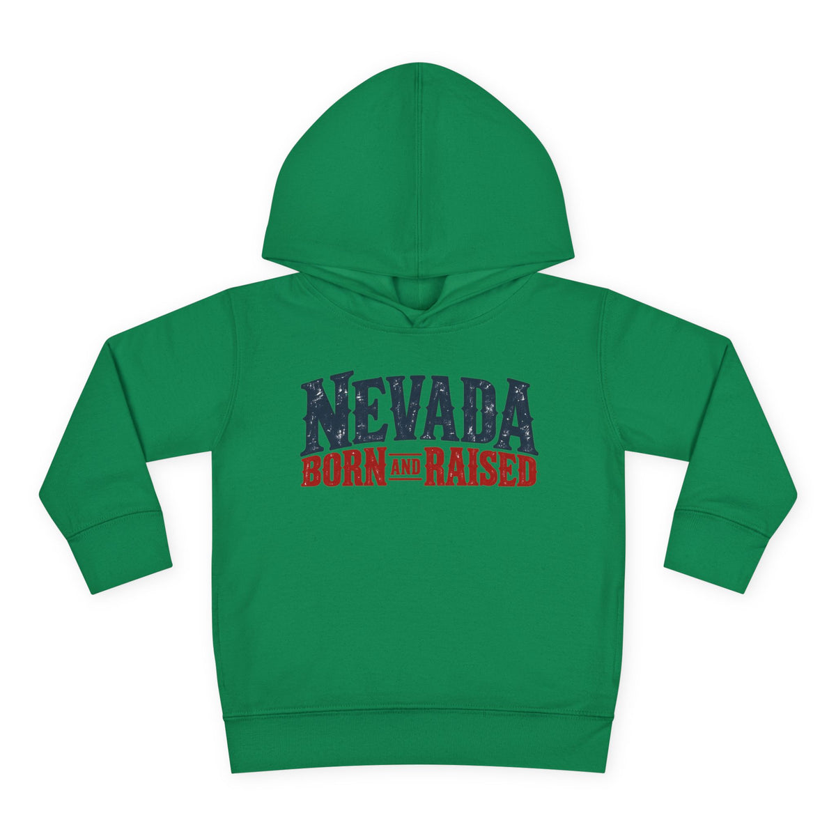 Nevada Born and Raised Classic Ranchwear Unisex Toddler Pullover Fleece Hoodie