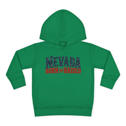 Nevada Born and Raised Classic Ranchwear Unisex Toddler Pullover Fleece Hoodie