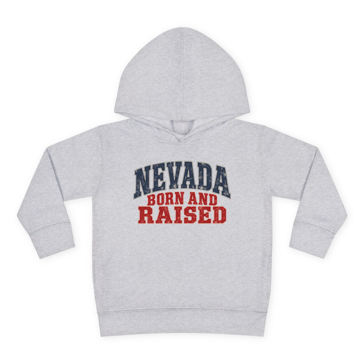 Nevada Born and Raised Desert Heritage Unisex Toddler Pullover Fleece Hoodie