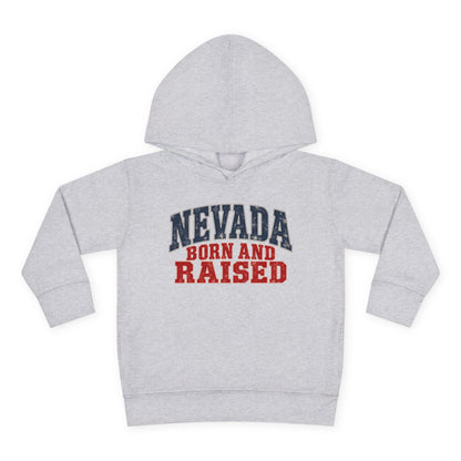 Nevada Born and Raised Desert Heritage Unisex Toddler Pullover Fleece Hoodie