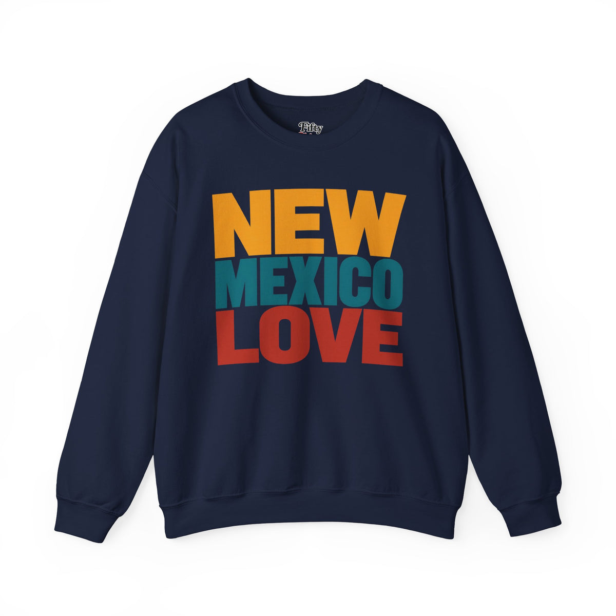 New Mexico Love Unisex Crewneck Sweatshirt State Name Graphic